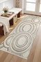 Conceptum Amorf - Ar002 Alfombra Crema 80 x 150 cm